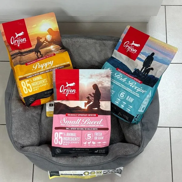 Bolsas de Orijen en la tienda